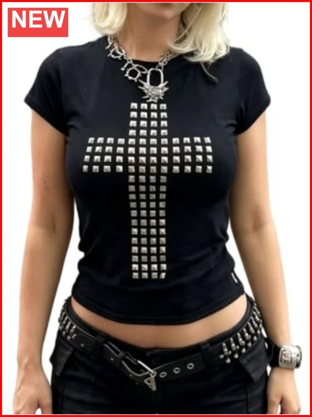 Y2K Emo Grunge Goth Graphic Baby Tee Short Sleeve Alt Aesthetic Top